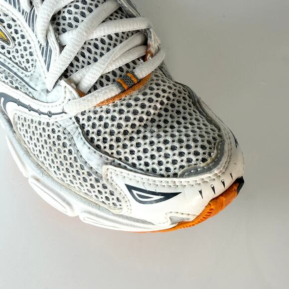 Brooks Ghost 3 3 Running Sneakers Shoes White Orange 1200711B831 Women 8 - Picture 10 of 13